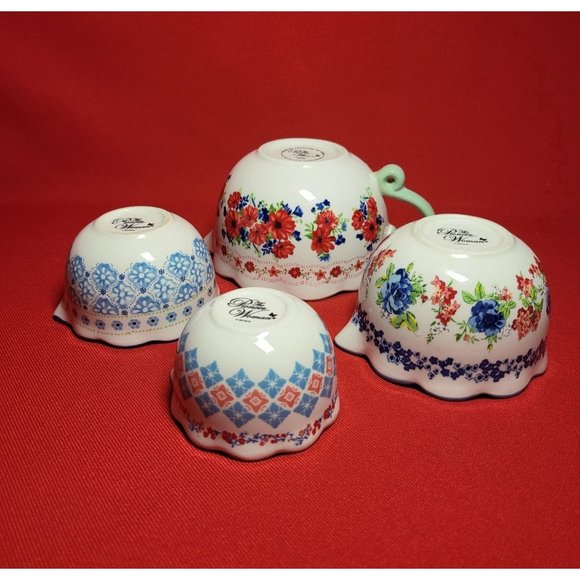 Pioneer Woman Nesting Measuring Bowls Set 2017 - Picture 4 of 10